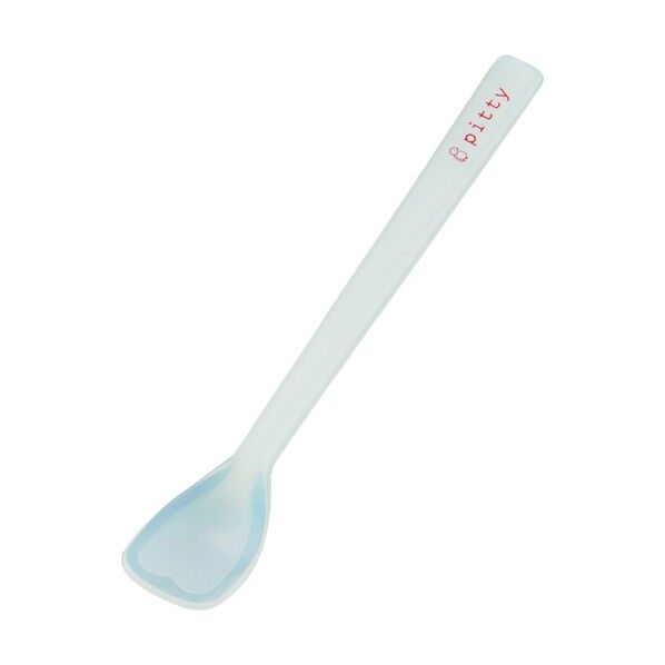 片力商事 ピティスプーン シリコン一体タイプ 深型 ホワイト RSP3904 1個