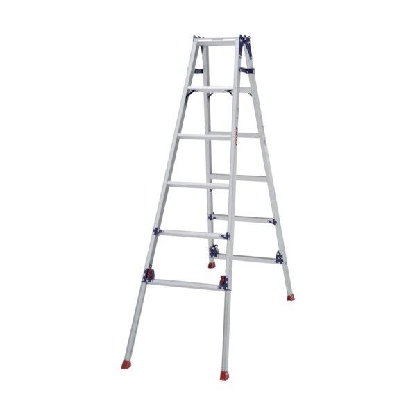 【車上渡し】四脚アジャスト式脚立かるノビSCL-LA型5~6.5尺 SCL-180LA 1点