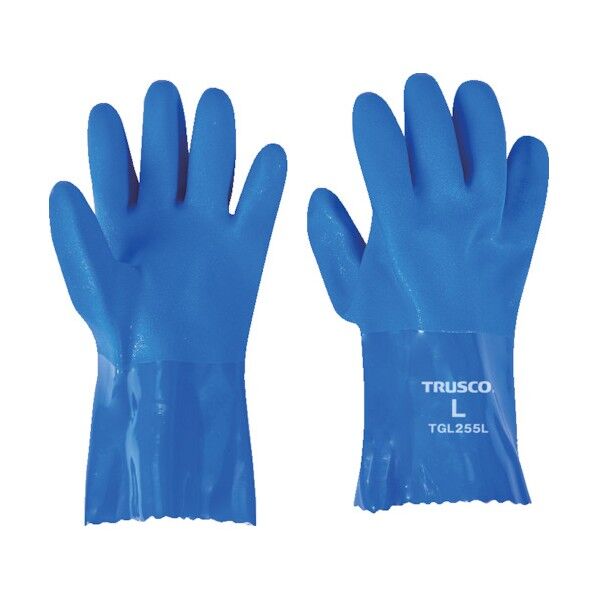 耐油ビニール手袋1.2mm厚 Lサイズ 1双入 TGL255L 1双