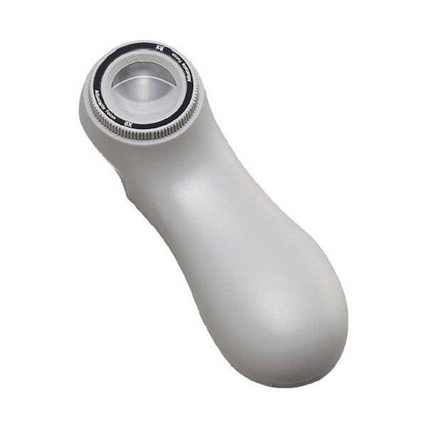 ライト付スケールルーペ8倍