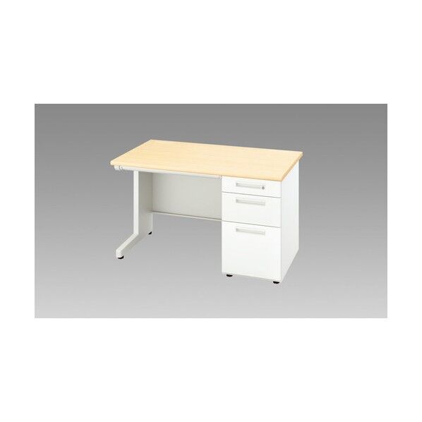 片袖デスク XED127B-WS 1点