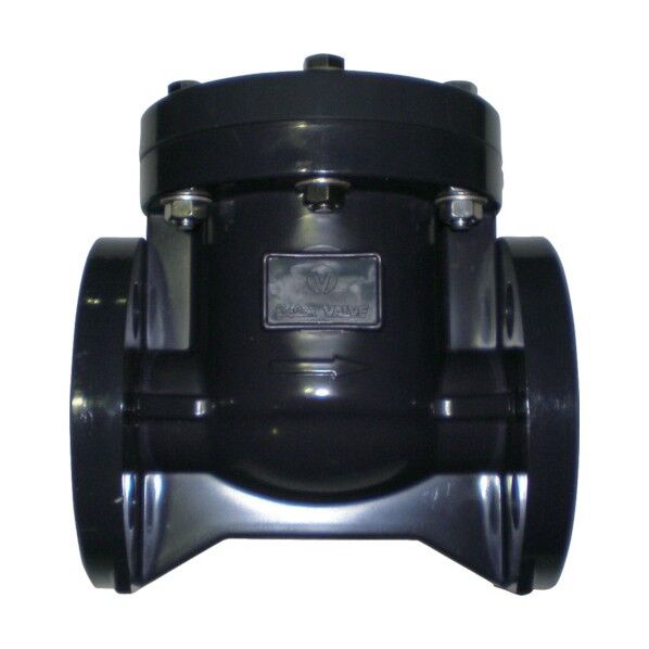積水 スイングチャッキ弁 PVC/EPDM JIS10Kフランジ50A 220 x 200 x 270 mm SCV50 1個...