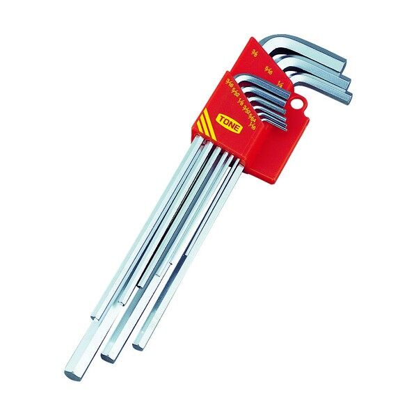 ロング六角棒L形レンチセット(インチサイズ) ALB