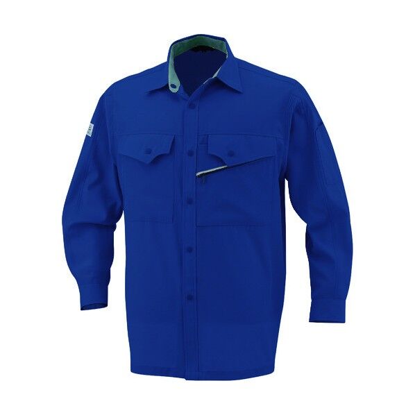 長袖シャツK-878 1 ネイビー S K-878-1-S 1点