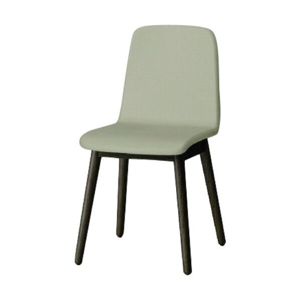 ノットワーク木脚チェア張ぐるみ KLL-134C1-DF6 1点