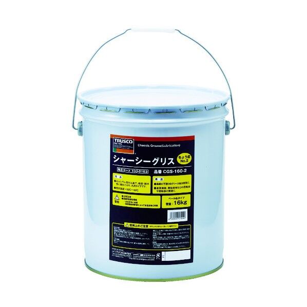 TRUSCO シャーシーグリス #2 16Kg 305×305×336MM CGS-160-2 1個...
