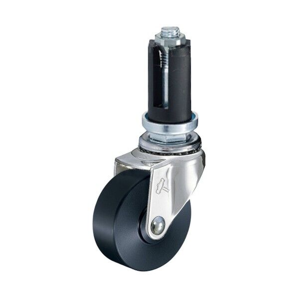 EUシリーズ自在MCナイロン車40mm 4203EU-MC40-BAR01 1点