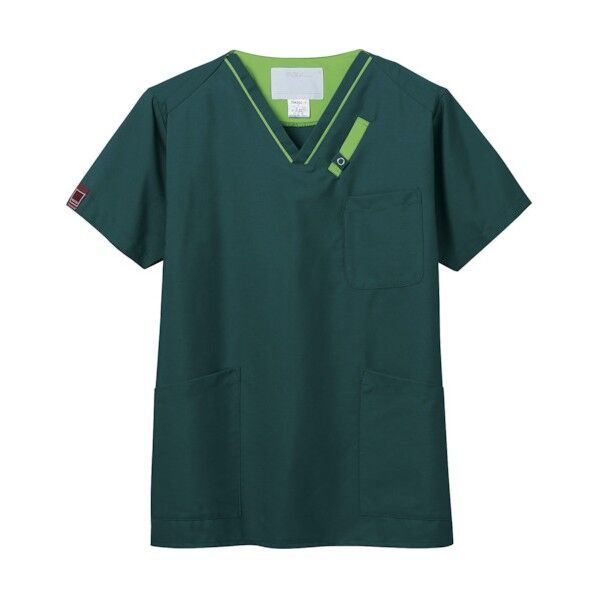 スクラブ モスグリーン×グリーナリー 3L 7042SC-18-3L 1点