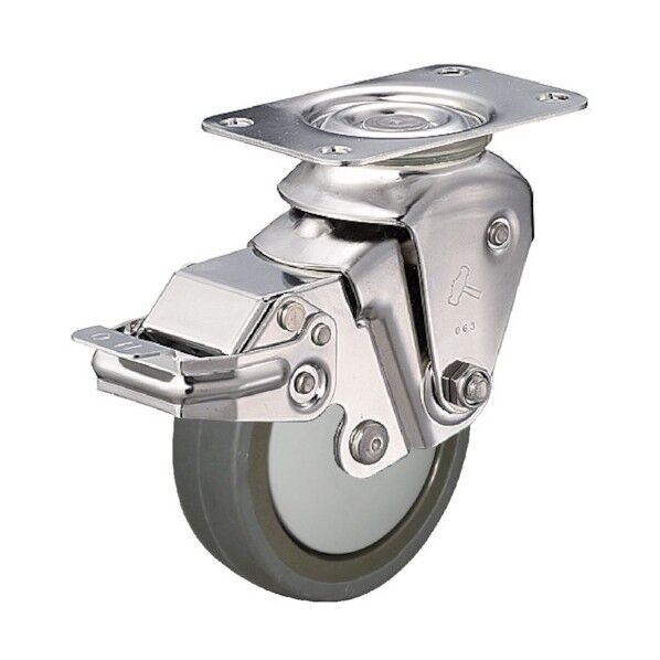 オールステンレスクッションE自在SP導電ウレタン100mm線径3.2