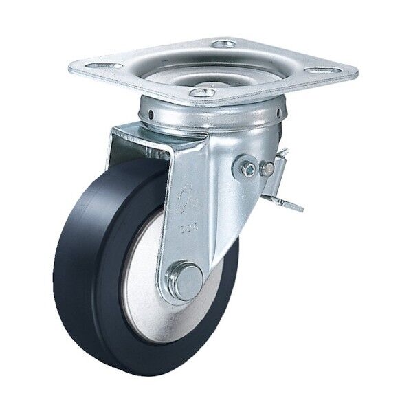 400Sシリーズ方向規制自在MCナイロン車125mm 平戸車 400F0SMCB125 1個