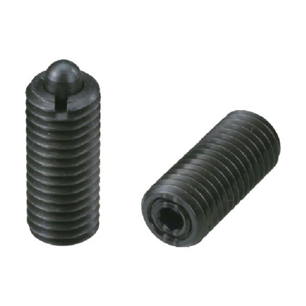 スプリングプランジャー(スチール製、スチールピン) 重荷重用