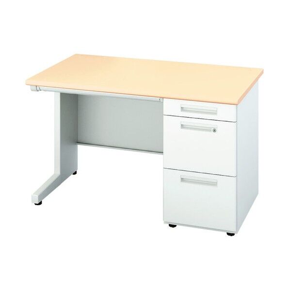 片袖デスク XEDH127J-WS 1点