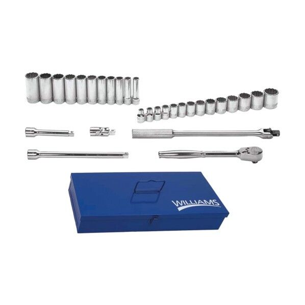 バーコ(BAHCO) 1/2差込角 ラチェット&ソケットセット(インチ) JHWWSS-30FTB 1個...