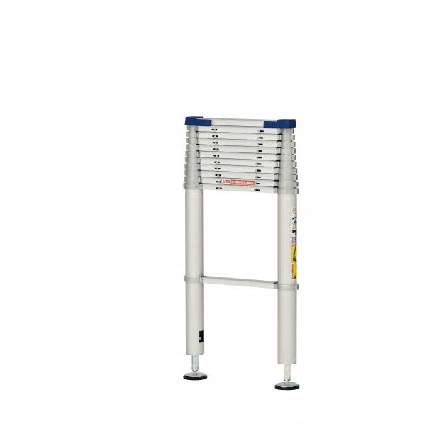 【車上渡し】伸縮ハシゴスーパーラダーSL型伸縮脚タイプ 4.3~4.8m ブラック SL-450 1