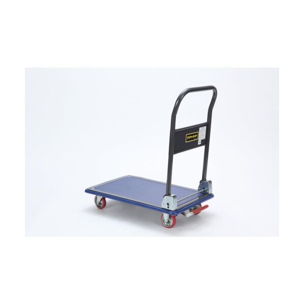 プレス製運搬車(折畳み式ハンドルタイプ ストッパータイプ)
