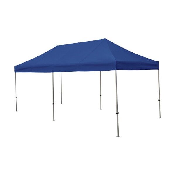 かんたんてんと 3.0m×6.0mオールアルミフレーム 青 KA/8WA-B 1点