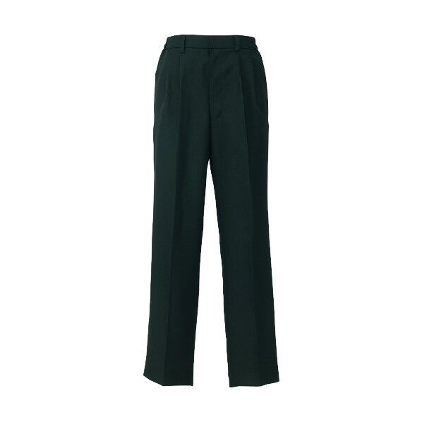 メンズシャーリングパンツ(2タック) 010ブラック LL 8636 1