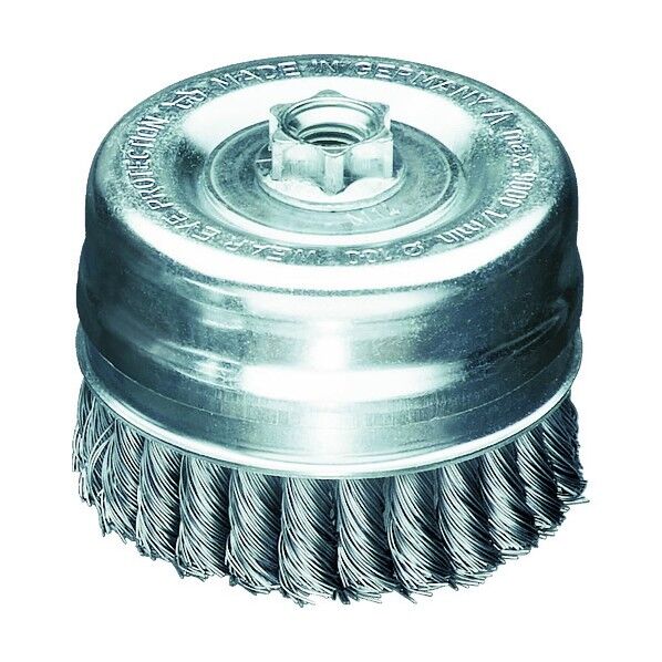 LESSMANN LESSMANN ノットカップブラシ Φ80 高張度鋼線 線径0.5 484214 25点...