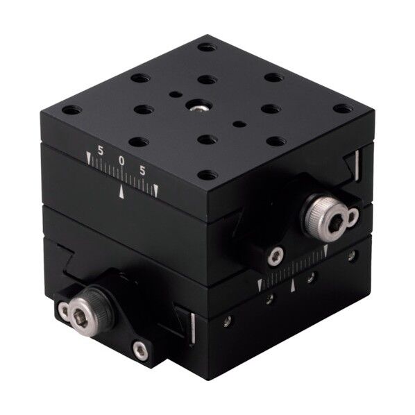 ミラック光学 XY軸ステージ セルフロックステージ 40X40 SLXY40 1台...