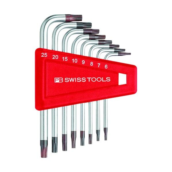 L型ヘクスローブレンチセット 410.H6-25CN 8本