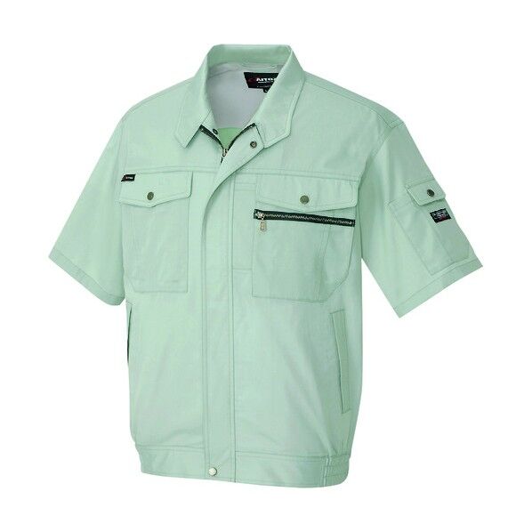 半袖ブルゾン(男女兼用)AZ3232-005アースグリーンSS 005アースグリーン SS 3232 1