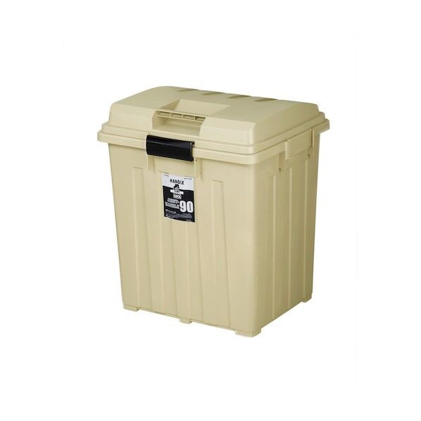 連結ハンドルペール90 カーキ カーキ 96L 02059 1個