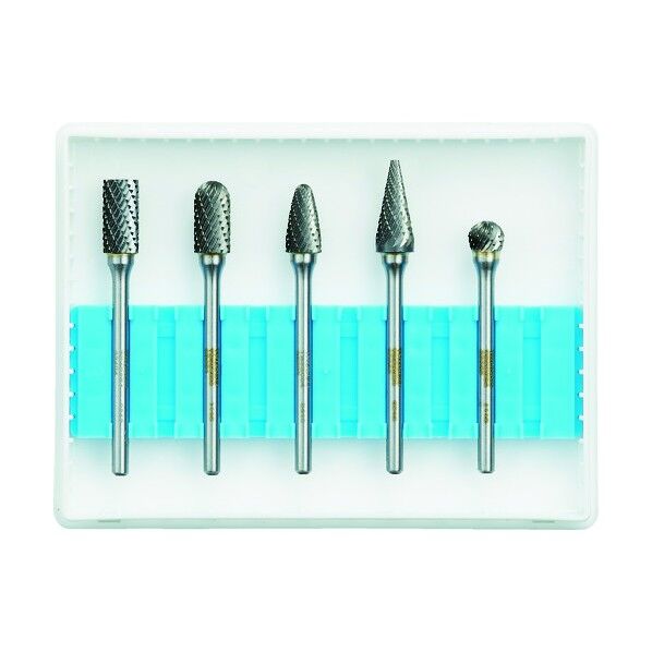 超硬バーセットBシリーズ軸3mm刃径6.4mm5本セット