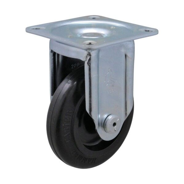 Sシリ-ズ固定ナイロンホイ-ルゴム巻車100mm 420SRP-F100 BAR01 1