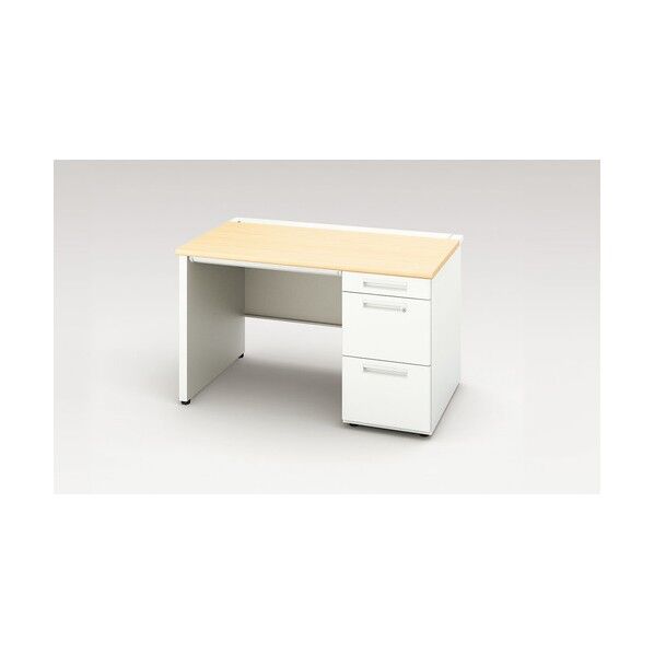 片袖デスク(パネル脚) XEHH127GP-WS 1点