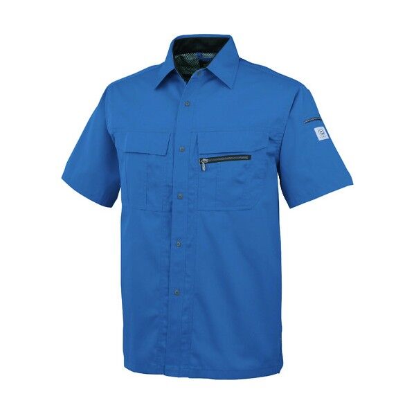 半袖シャツA-4457 6 Cブルー SS A-4457-6-SS 1点