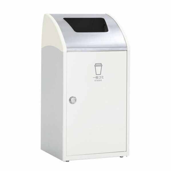 Trim(トリム) STF ステン 一般ゴミ用 オフホワイト W470×D435×H930mm 68L DS-168-510-7 1個