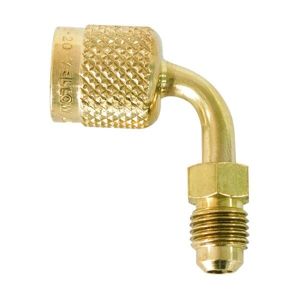 クイックアダプタ90° 5/16×1/4 メス×オス Y19221 1点