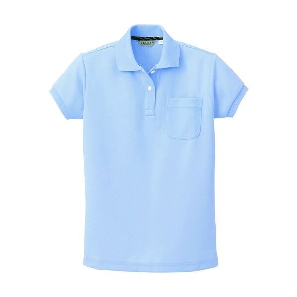 レディース半袖ポロシャツ 001サックス 11 CL2000 1