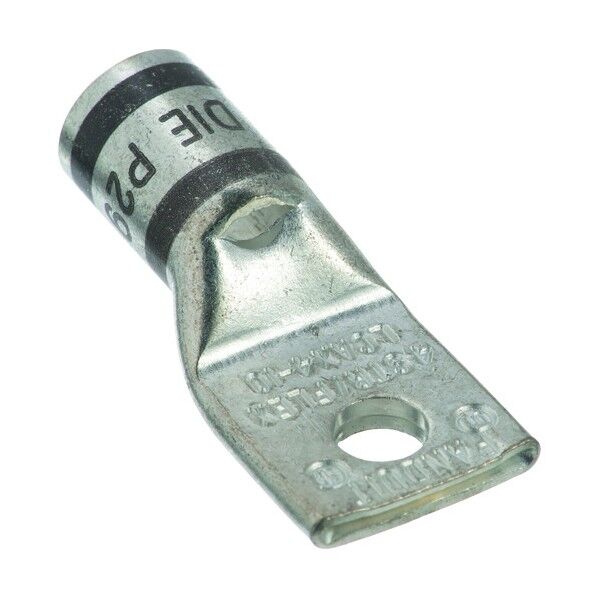 銅製圧縮端子 1穴 電線サイズ AWG4 取付穴サイズ 51mm LCAX4-10-L 1点