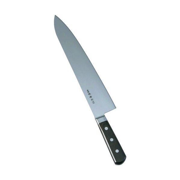 堺孝行 日本鋼(ツバ付)洋出刃 30cm 30cm ANH04030 1個