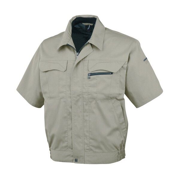 半袖ブルゾンA-5570 2SベージュLL A-5570-2-LL 1点