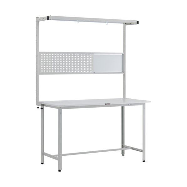 HRAE型立作業台 ツールハンガーフルセット付 W色 W1500×D600 HRAE-1560THFS W 1点