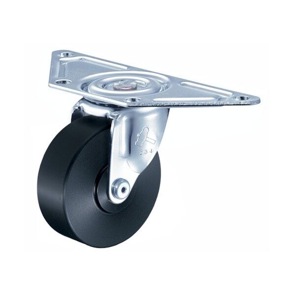 Gシリーズコーナータイプ自在MCナイロン車75mm 220G-MC75-BAR01 1点