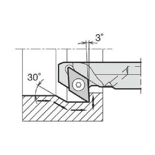 引き加工用エクセレントバー A-SDZC-AE