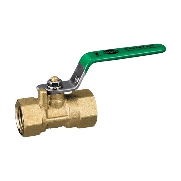 ボールバルブFS型(黄銅) Rcねじ×Rcねじ RoHS指令対応品