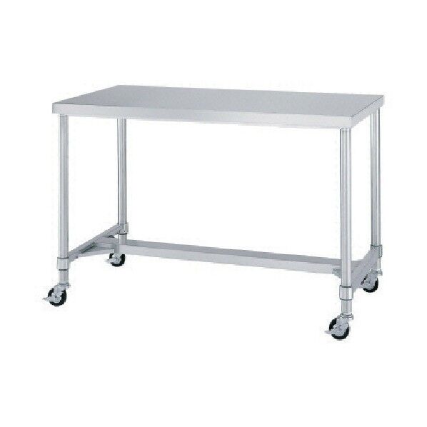 ステンレス作業台Ｈ枠キャスター付 AHC-12045 1