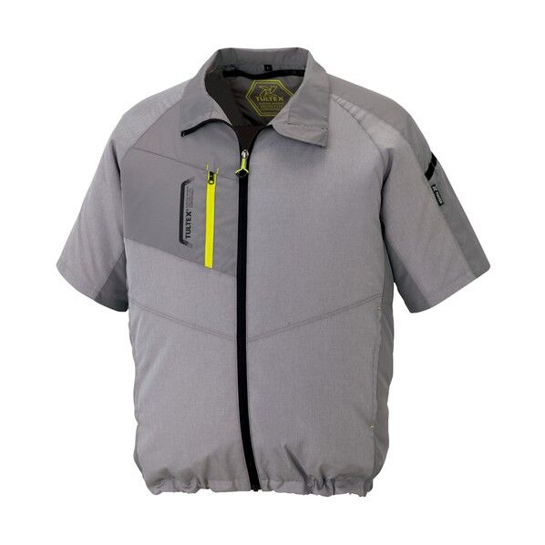 空調服用半袖ジャケット(空調服TM) 杢グレー L AZ50198-104-L 1点