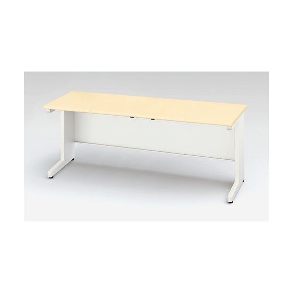 平デスク(引出し無し) XEDH187FDN-WS 1点