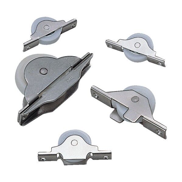 ベアリング入りジュラコン戸車平型 30mm DES-0302 1点