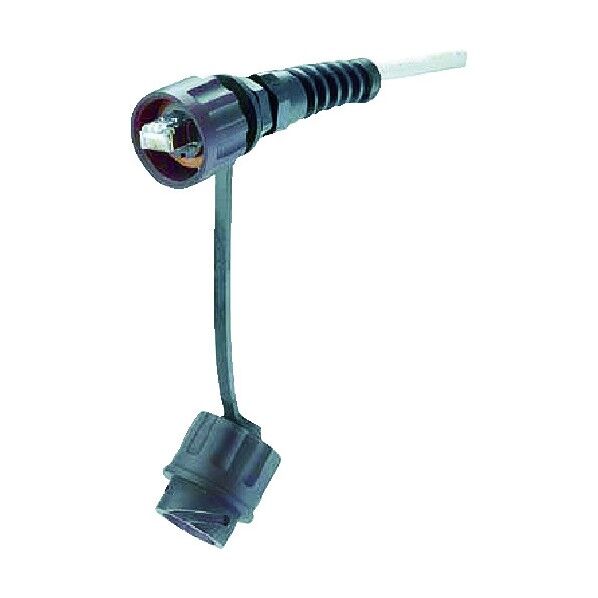 防水防じん性コネクタ モジュラープラグ