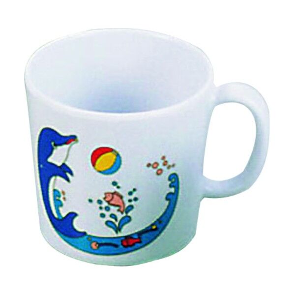 メラミン片手コップ イルカ L-15 RKT81 1個