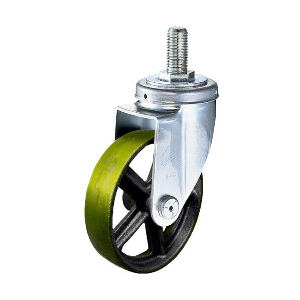 Sシリーズねじ込み自在イモノ車125mm 420SA-C125-BAR01 1点