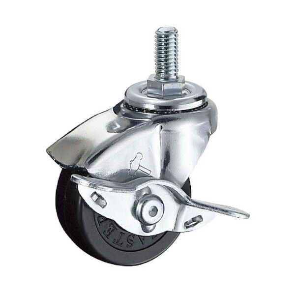 450Pシリーズ自在SP付ゴム車50mm 45015A-20R50-BAR01 1点