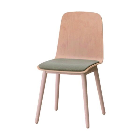 ノットワーク木脚チェア座パッド KLL-124C-LY3 1点