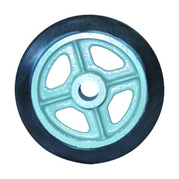 ヨドノ 鋳物中荷重用ゴム車輪ベアリング無 130φ SA130 1台